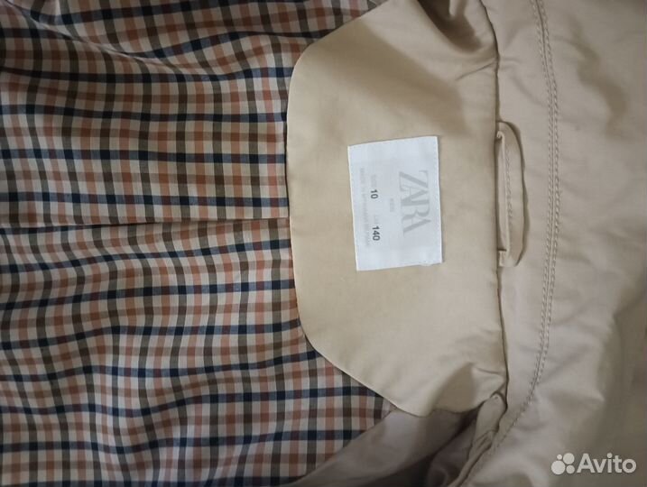 Тренч Zara для девочки
