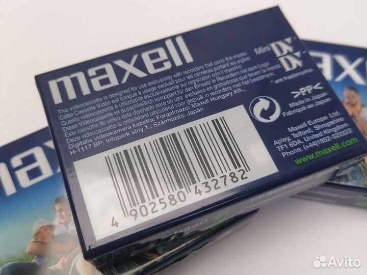 MiniDv Кассеты Maxell для камеры