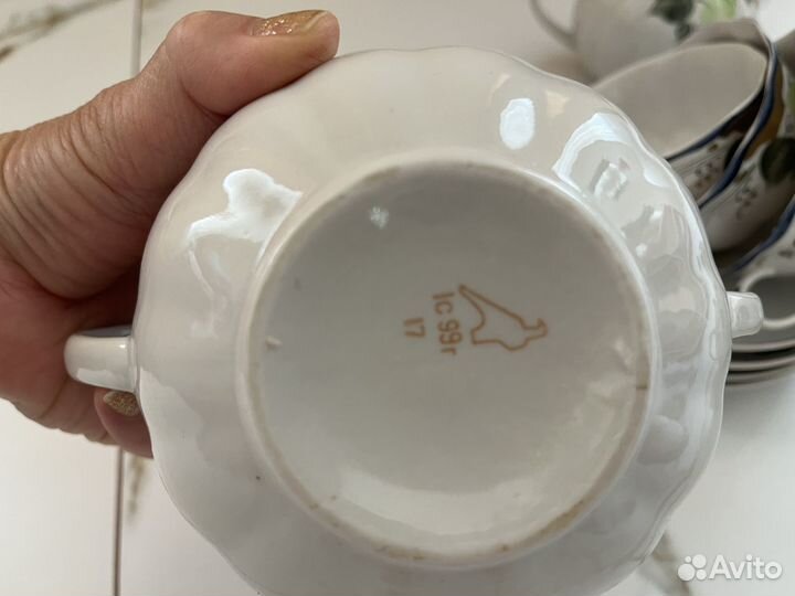 Чайный сервиз ссср,Казла сервиз столовый