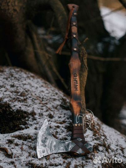 Топор кованый ручной работы Варяг