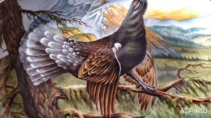 Декоративная тарелка Глухарь, Kaiser