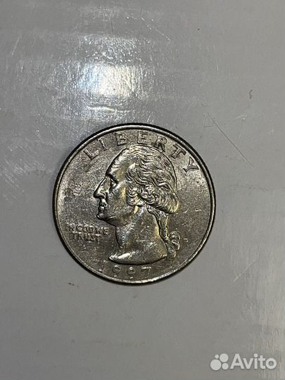 Liberty 1997 Quarter Dollar USA