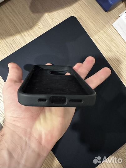 Чехол iPhone 13 pro cyrill кожа magsafe