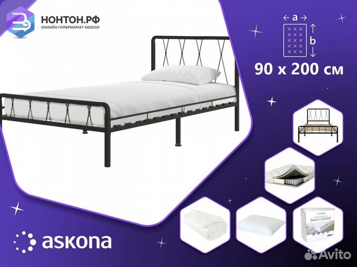 Капсула сна с кроватью 0.9 м