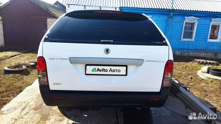 SsangYong Actyon Sports 2.0 AT, 2010, 219 000 км