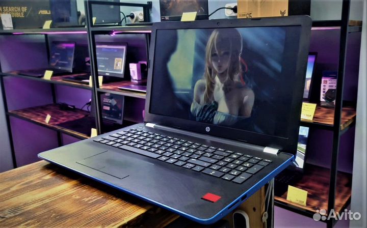 Ноутбук HP / SSD / FullHD / 6 gb