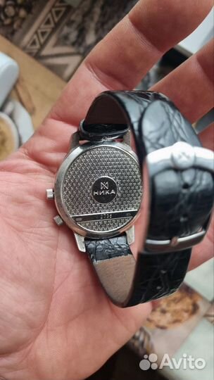 Серебряные часы Ника