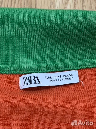 Поло Zara разноцветное