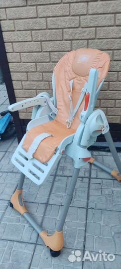 Стульчик для кормления chicco polly