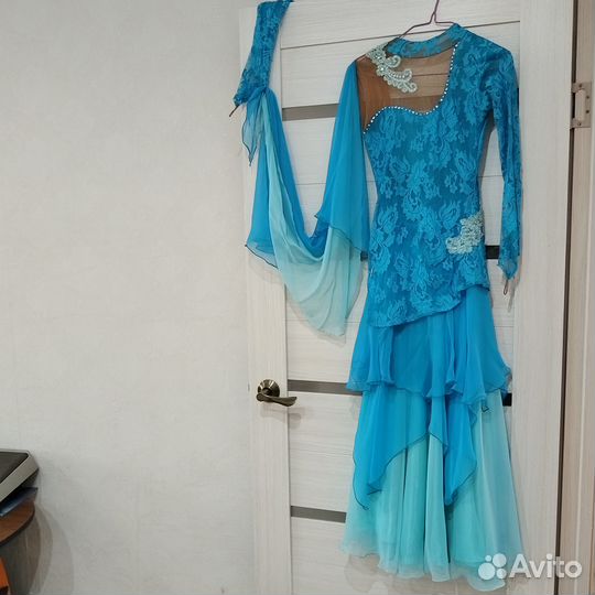 Платье для бальных танцев стандарт