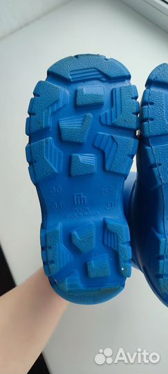 Детские резиновые сапоги 30-31