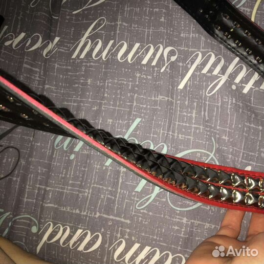 Ремень со стразами