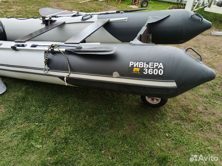 Надувная лодка Ривьера компакт 3600 ск с мотором