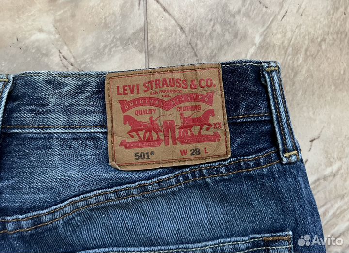 Шорты Levi’s 501 оригинал