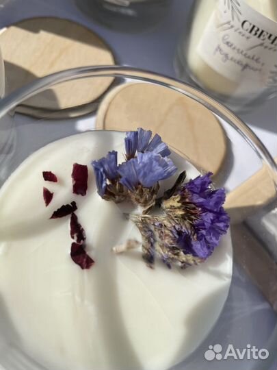 Свечи соевые в стакане