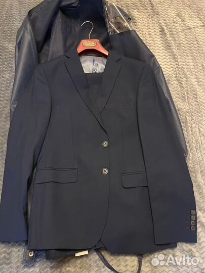 Костюм мужской синий сударь пиджак и брюки