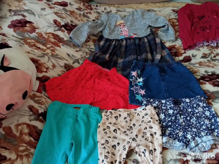 Вещи пакетом для девочки 104