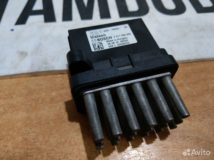 Резистор отопителя форд фиеста 6 2010 год