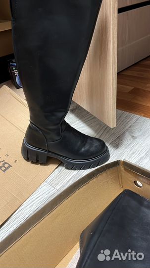 Зимние женские сапоги 38 натуральная кожа