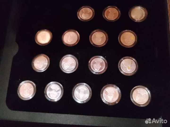 Жетоны. Серебро. 925 проба