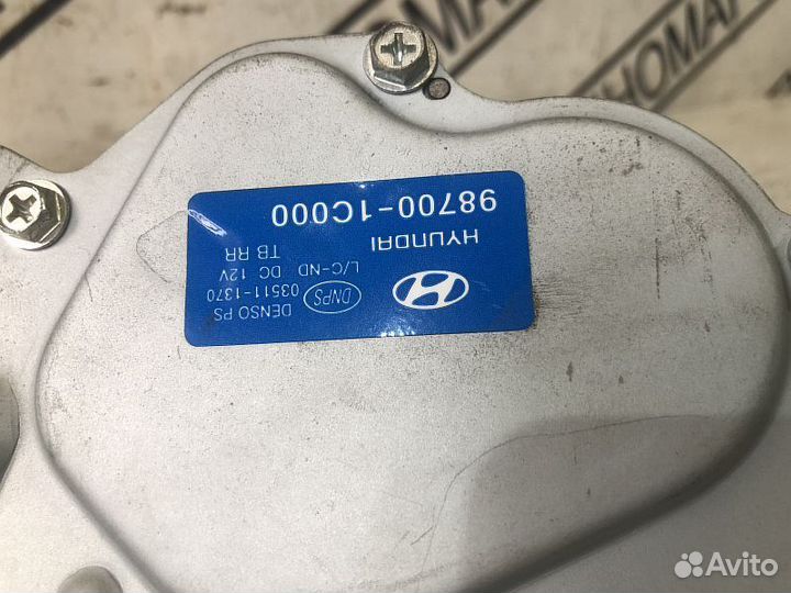 Моторчик заднего дворника стеклоочист Hyundai Getz