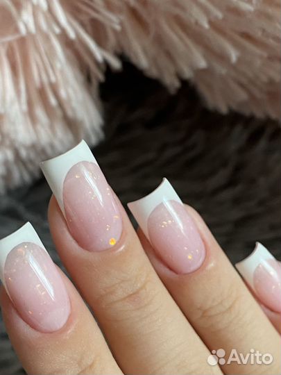 Маникюр, наращивание, экстримальная длина