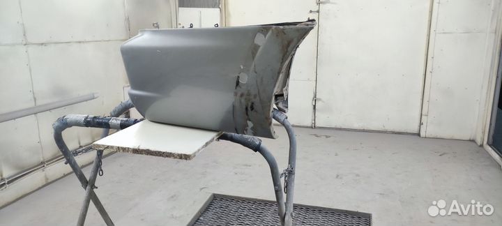 Задний бампер Митсубиси Паджеро 3