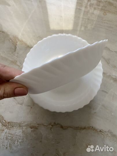 Тарелки люминарк 12 штук