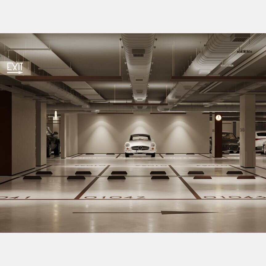 2-к. квартира, 56 м², 33/48 эт.