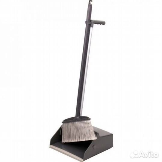 Совок для мусора закрывающийся + щетка