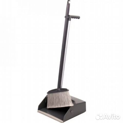 Совок для мусора закрывающийся + щетка