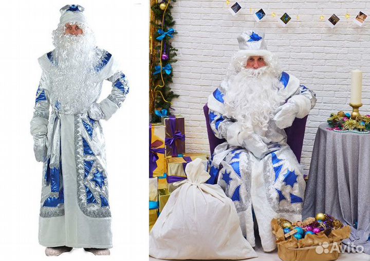 Новогодние костюмы. Гринч, Дед Мороз, Санта