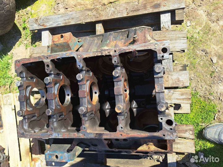 Двигатель мерседес ом 442 в разборе