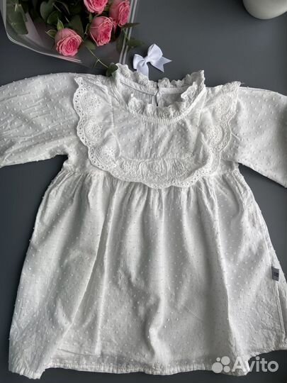 Платье на девочку 80