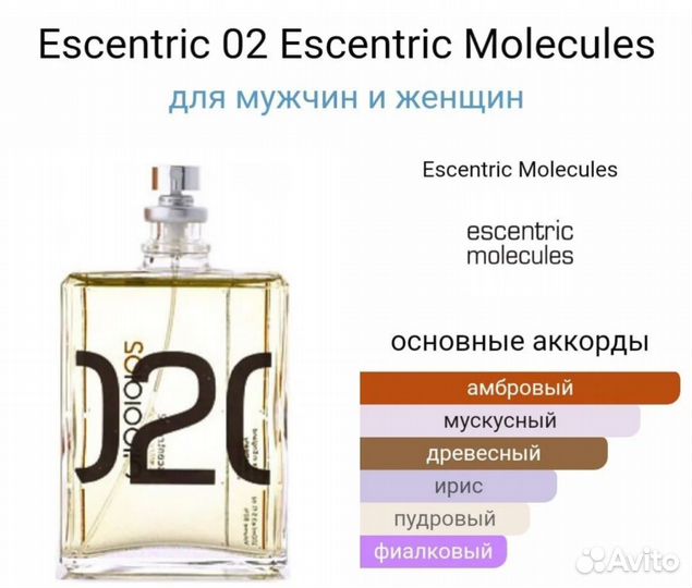 Духи парфюм пробники