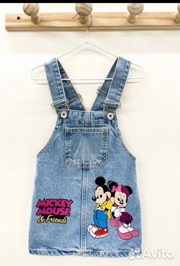 Новые джинсовые сарафаны zara