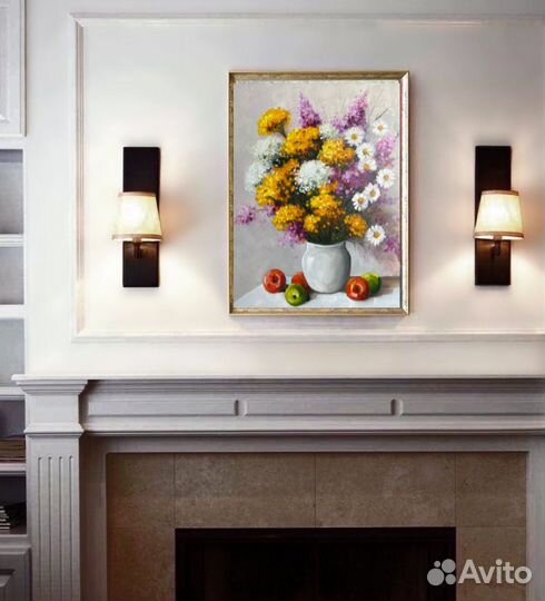 Картина Букет полевые цветы