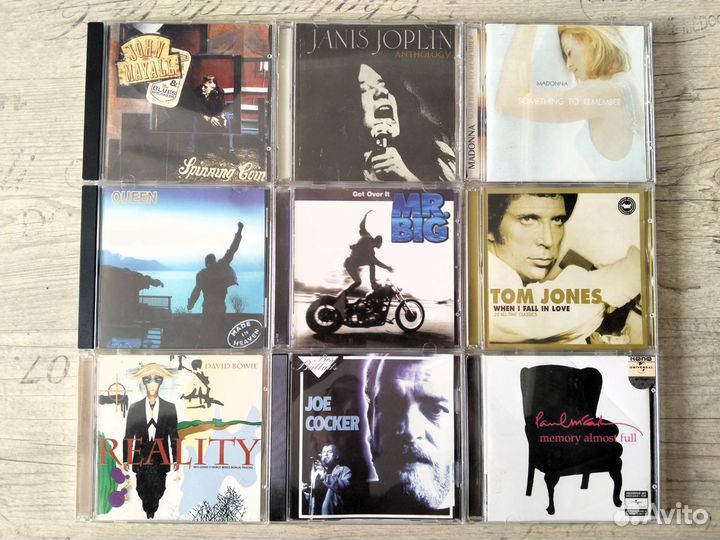 Музыкальные cd диски