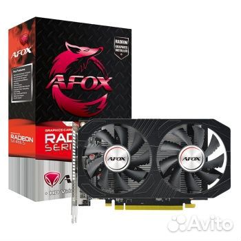 Afox Radeon RX 550 8GB (afrx550-8192D5H4-V6) новая