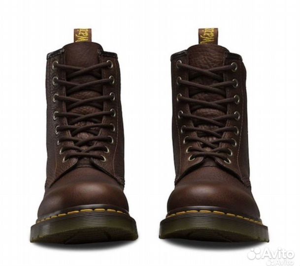 Ботинки Dr. Martens bark grizzly оригинал