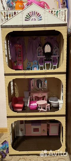 Домик кукольный для барби