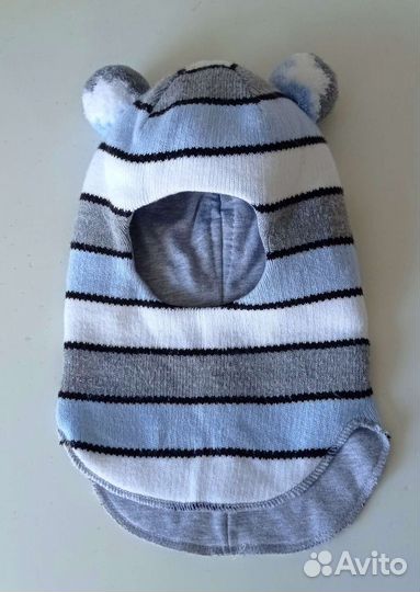 Шапка шлем зима 1.5-2 года. Размер 50-52