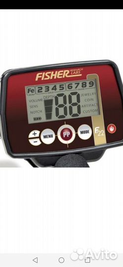 Металлоискатель fisher f22
