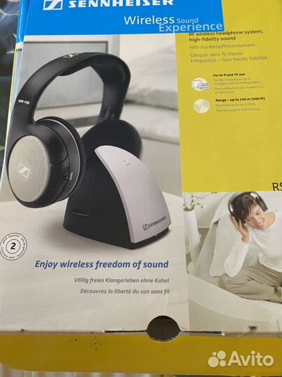 Беспроводные наушники sennheiser