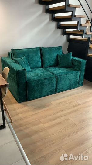 Диван Лофт Зеленый 1000мм в наличии