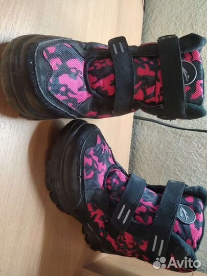 Ботинки зимние детские новые. Размер 36