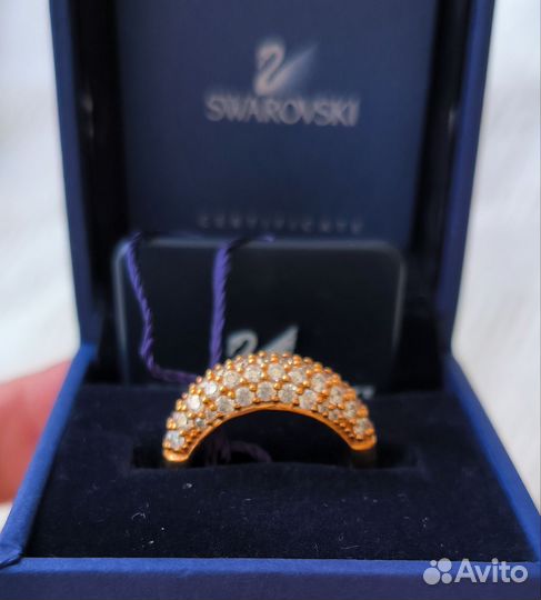 Кольцо Swarovski 55 (17,5) размер оригинал