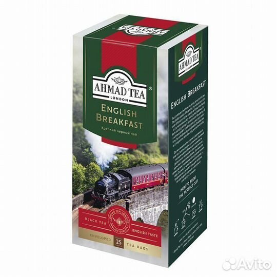 Опт - Чай Ahmad English Breakfast 25пакетиков