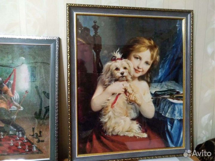 Картина вышитая крестом