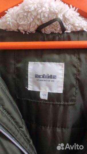 Пальто для девочки 128